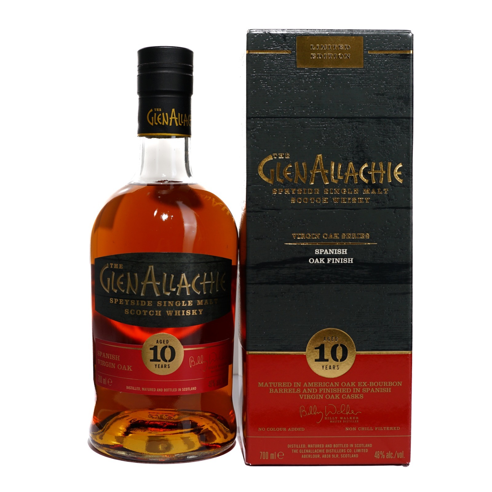 Glenallachie 10 Years Old Spanish Virgin Oak (700ml)