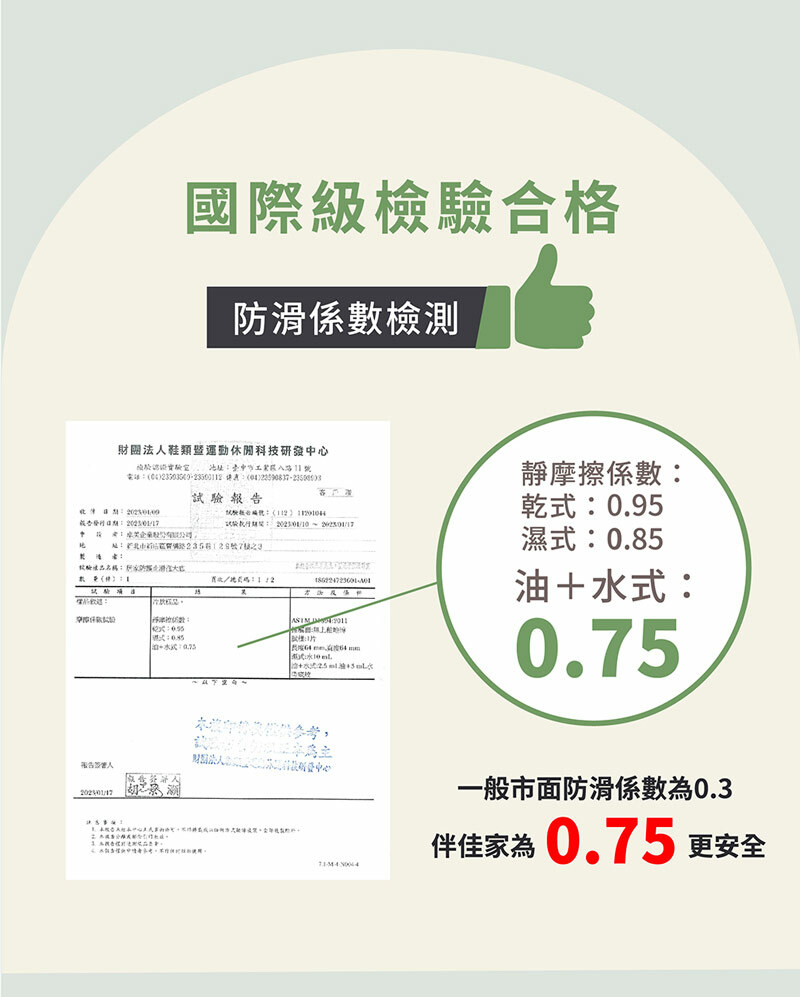 伴佳家 全方位防滑拖鞋