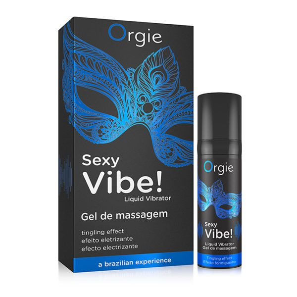 葡萄牙ORGIE Sexy Vibe Liquid Vibrator 女士跳動高潮凝膠（15ml）