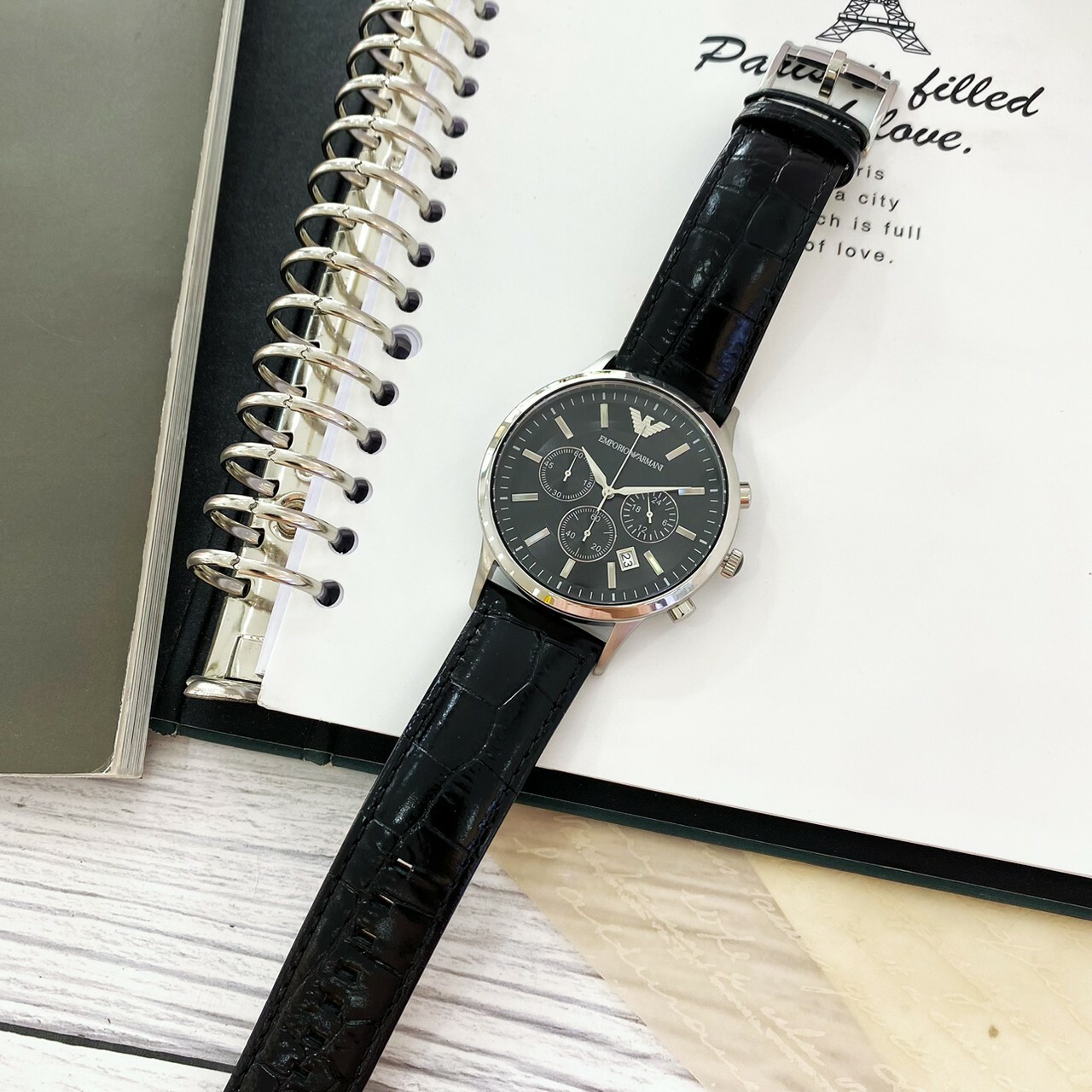 【EMPORIO ARMANI】AR2447 43mm Modern Watch