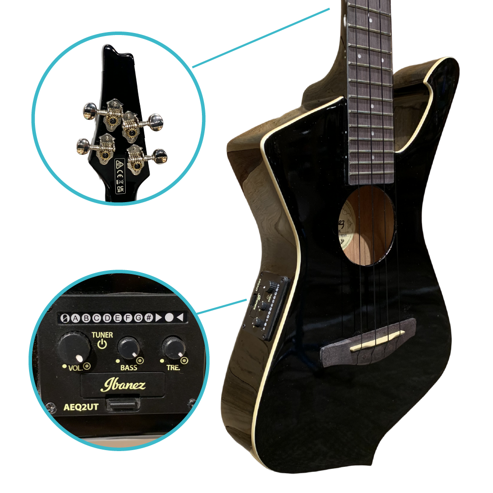 Ibanez Ibanez / UICT10 26吋烏克麗麗(雲杉木)(2色) 第 4 張圖片｜三峽烏克麗麗