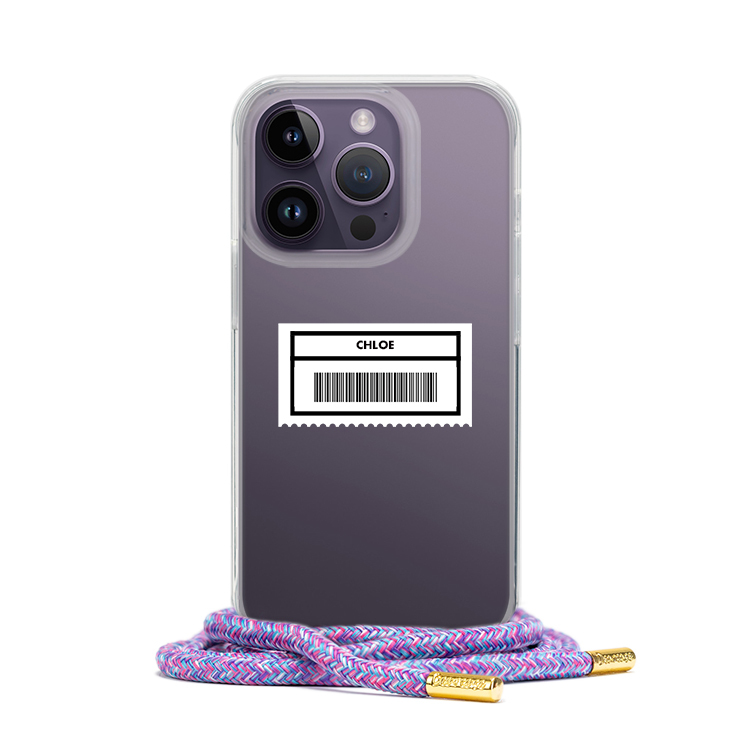 專屬載具  - (客製化) iPhone透明掛繩手機殼