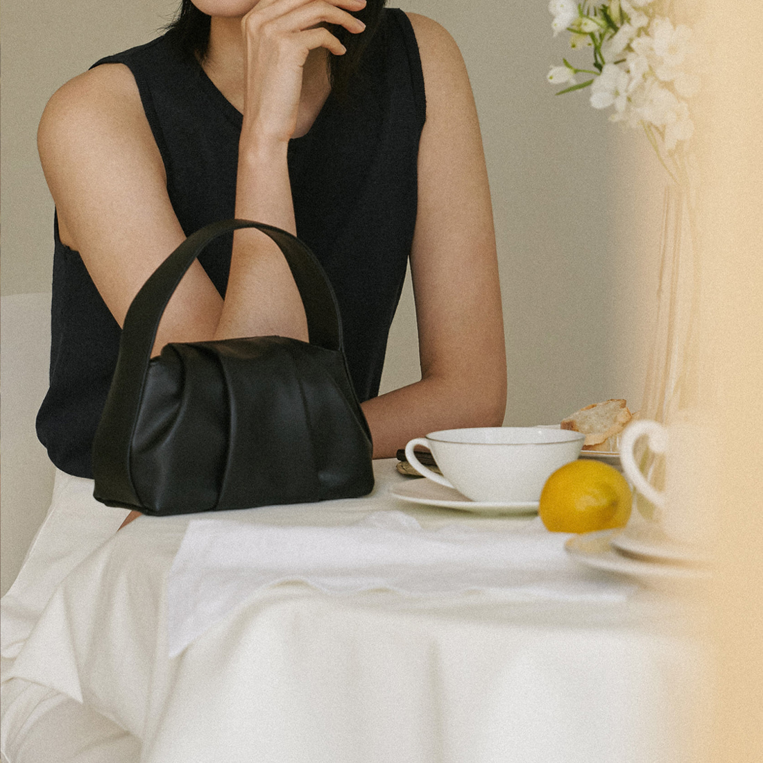 [ATELIER DE LUMEN]◆韓国大人気◆Fantine Bag◆追跡可◆ Atelier de LUMEN