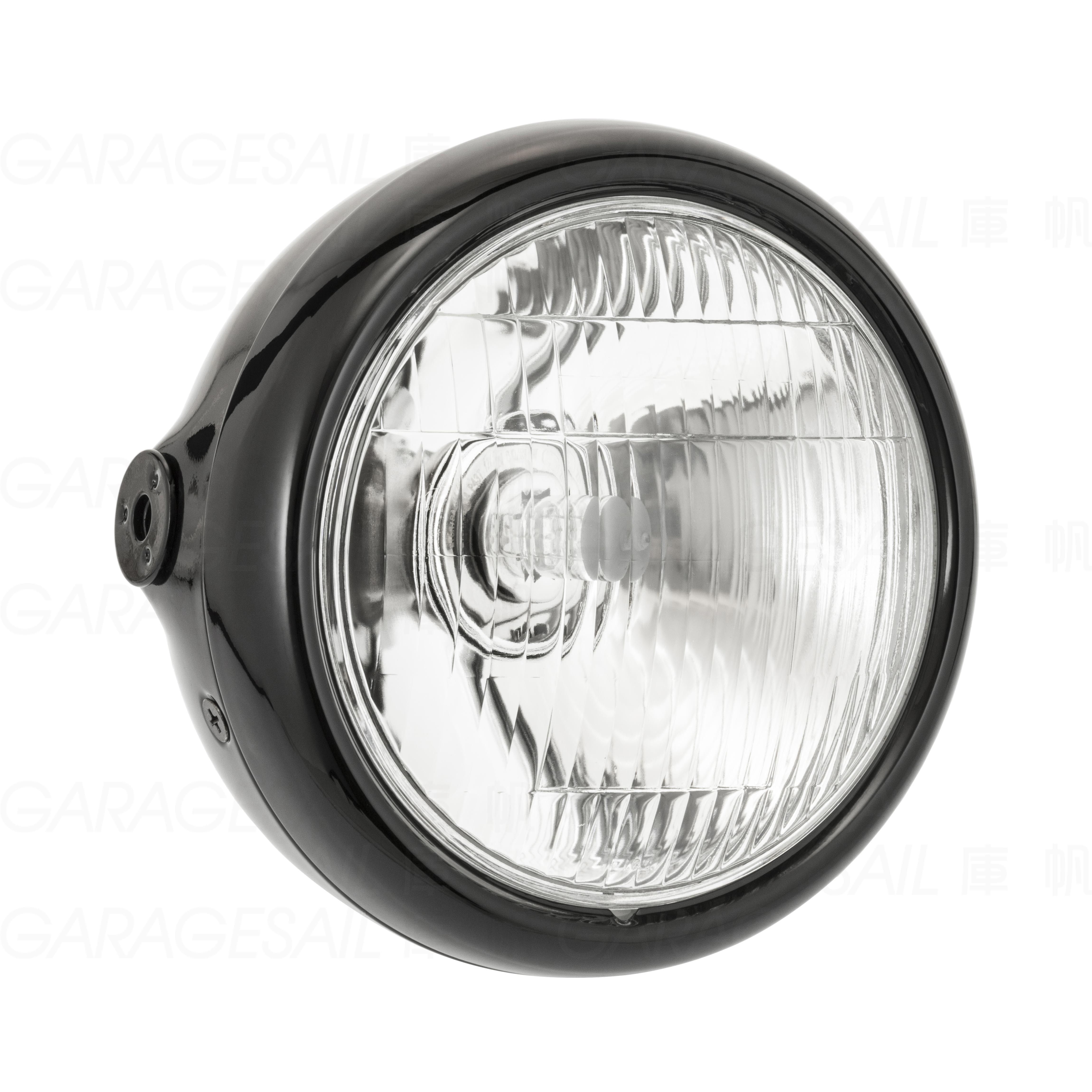 5.75吋圓 吊耳式 大燈 亮黑