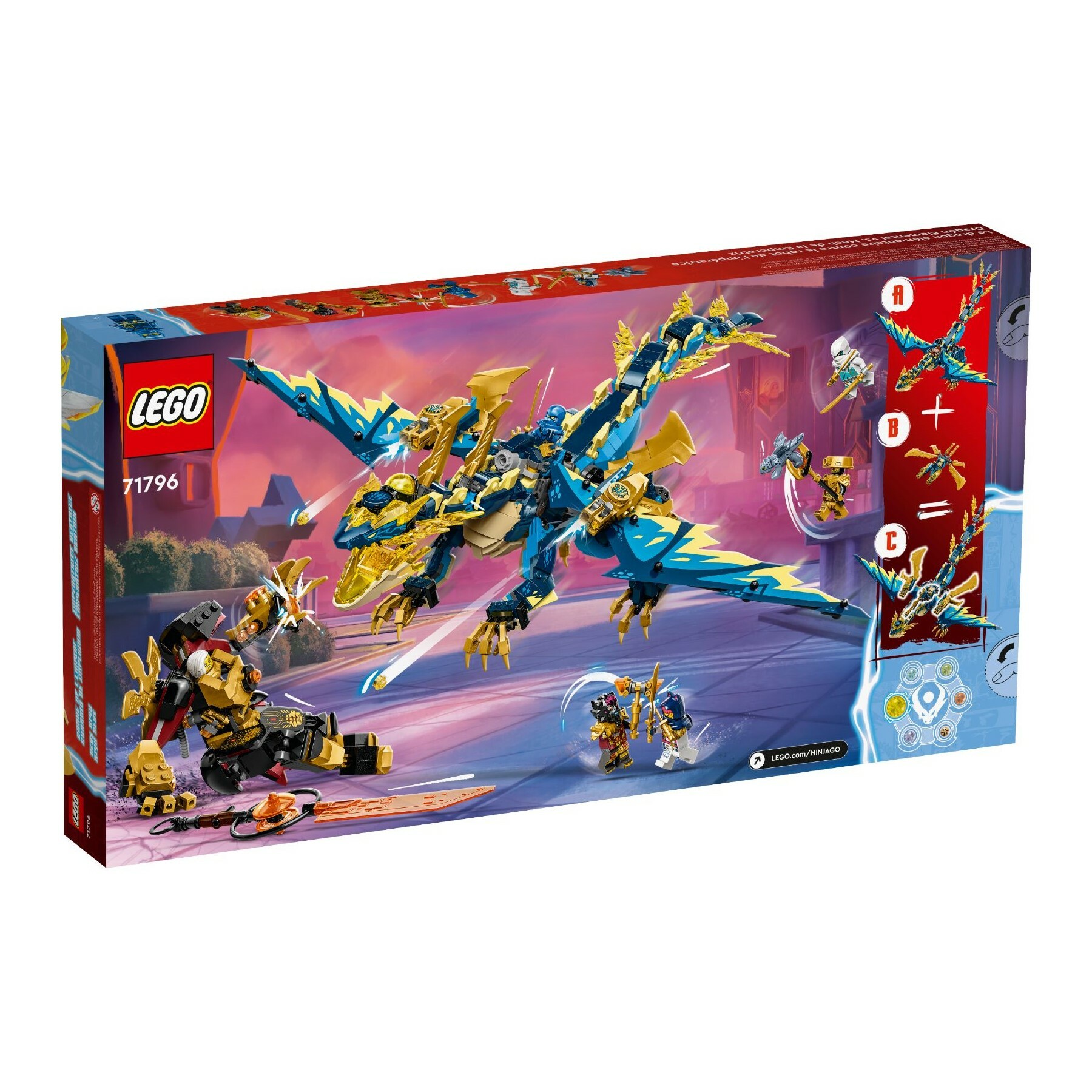 71796 - Elemental Dragon vs. The Empress Mech