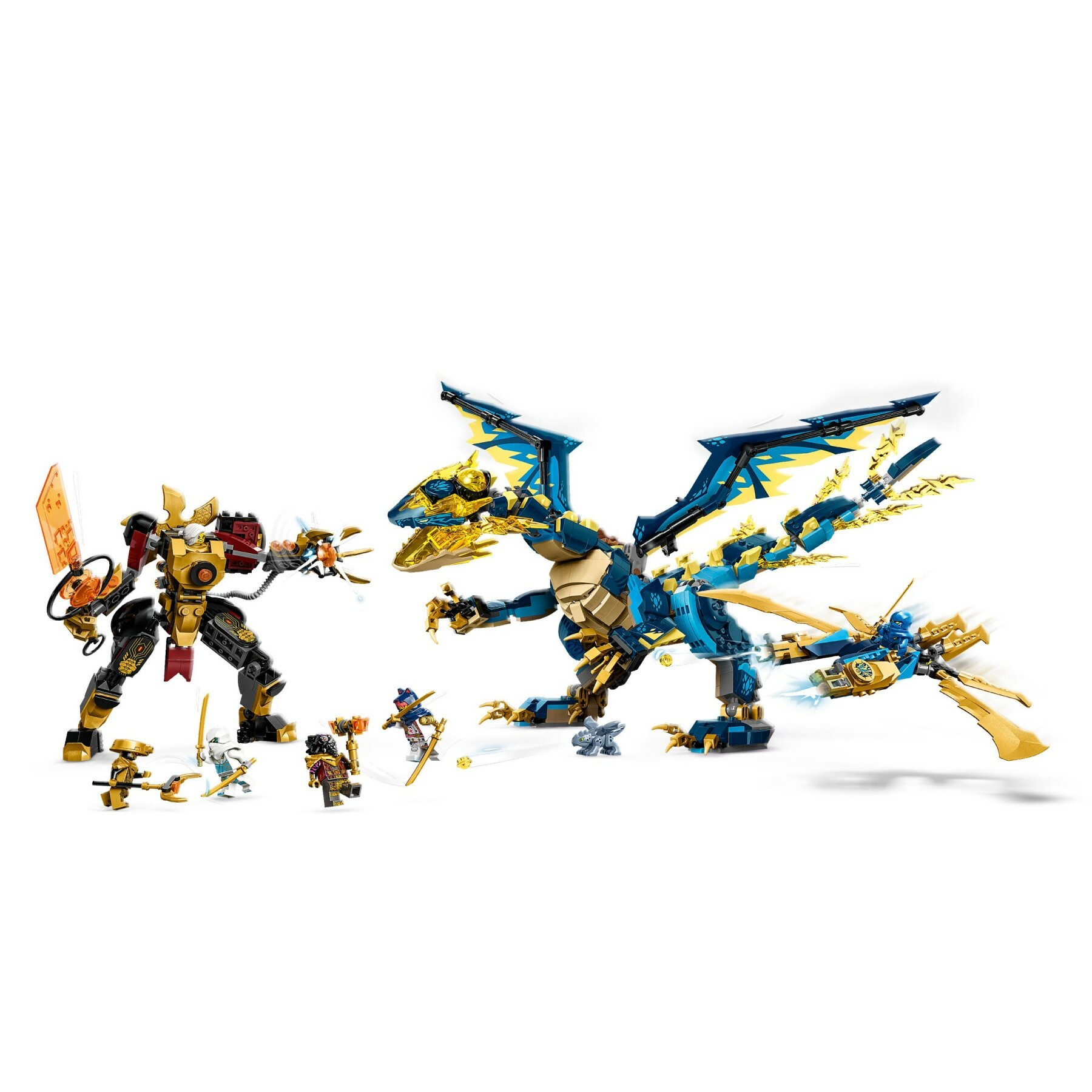 71796 - Elemental Dragon vs. The Empress Mech