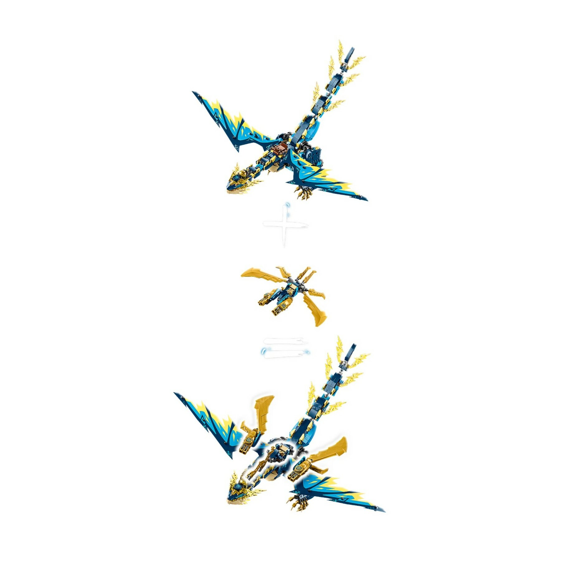 71796 - Elemental Dragon vs. The Empress Mech