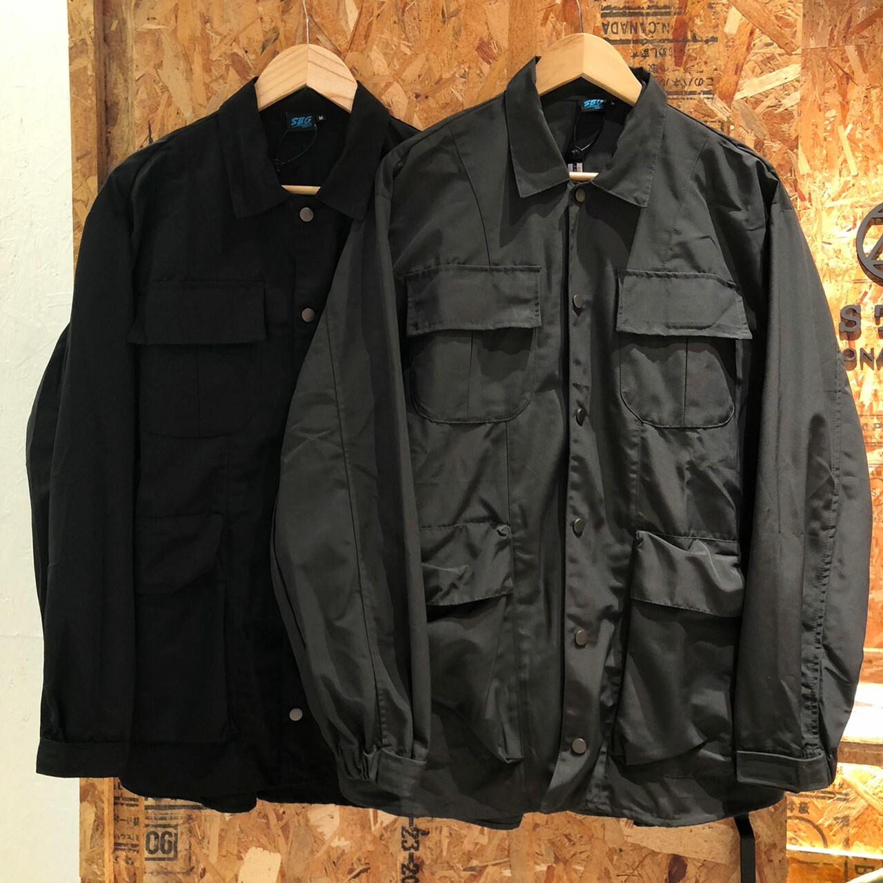 SBG 日系工裝 防潑水六口袋工裝外套 襯衫 053