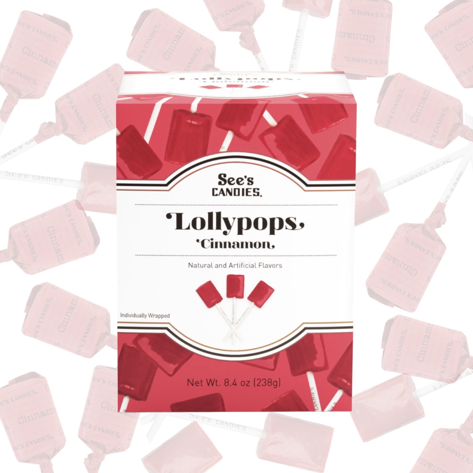 紅糖肉桂棒棒糖(單支/盒裝)