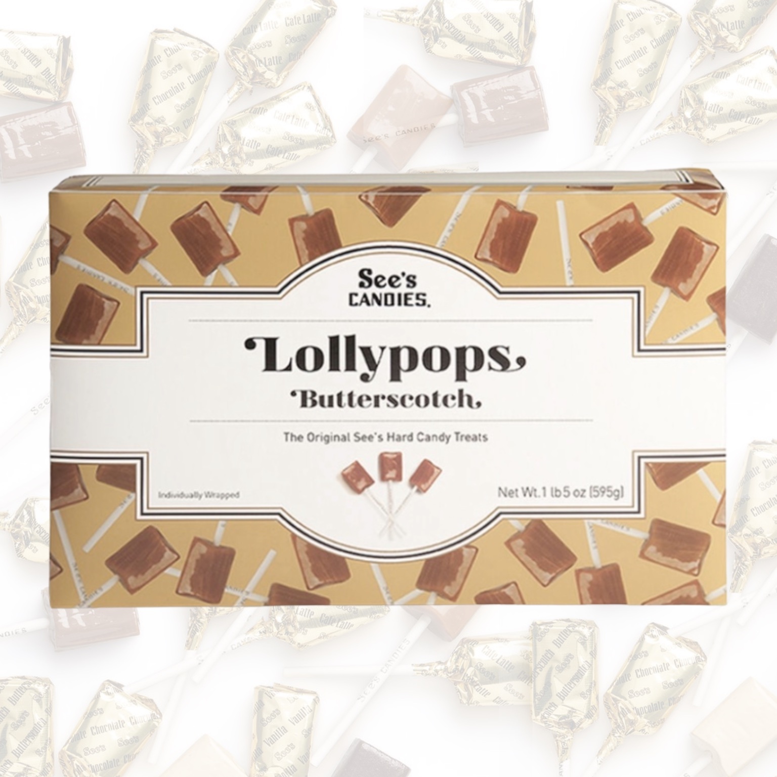 焦糖奶油棒棒糖(單支/盒裝)