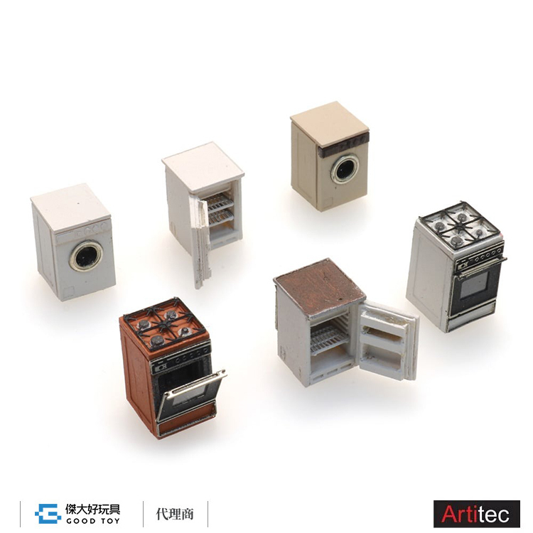 Artitec 387.507 (HO:1/87) Kitchen & household appliances (6 pieces)