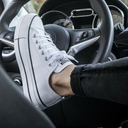 Converse All Star Lift OX 白色 厚底 厚底3公分 增高 帆布鞋 小白鞋 560251C