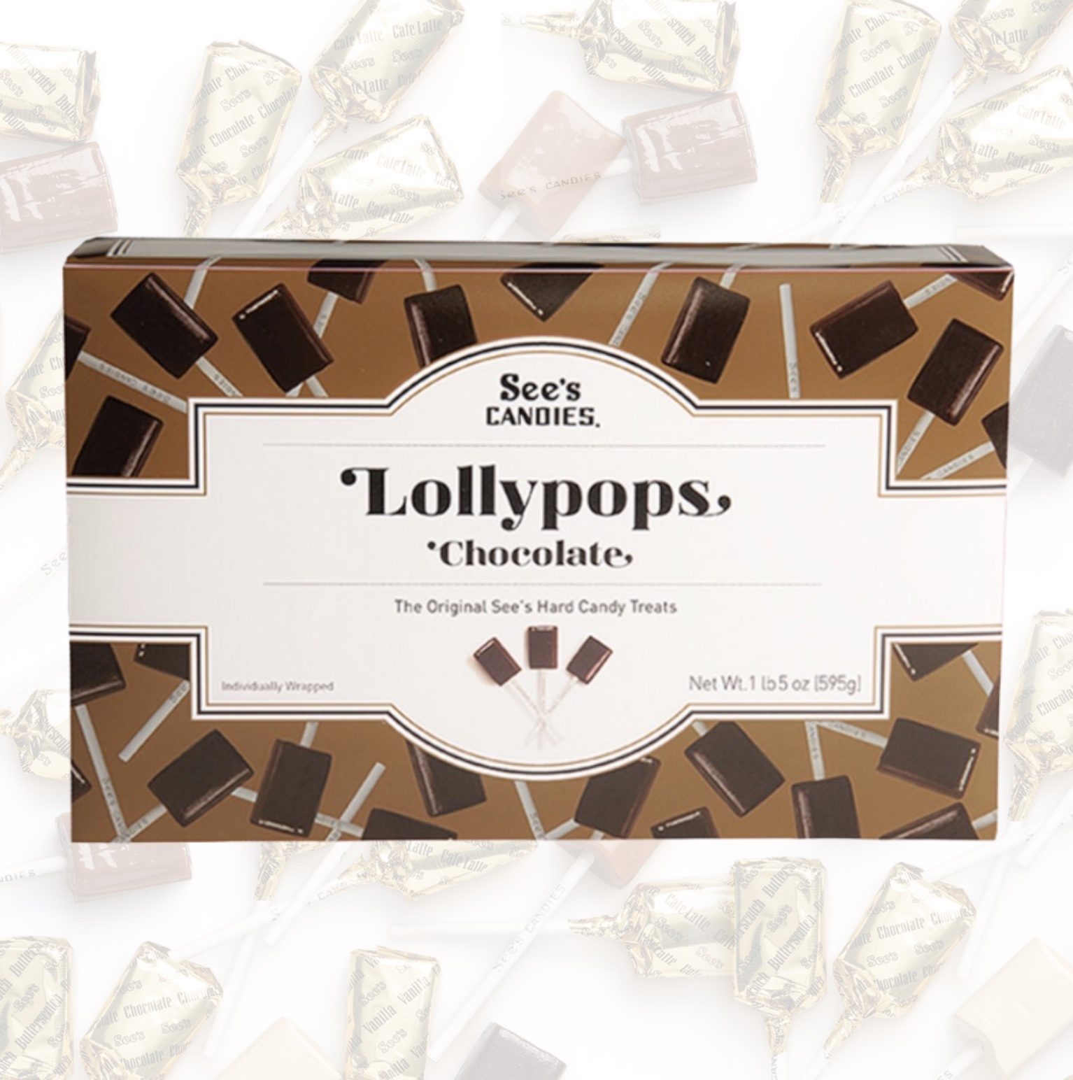 經典巧克力棒棒糖(單支/盒裝)