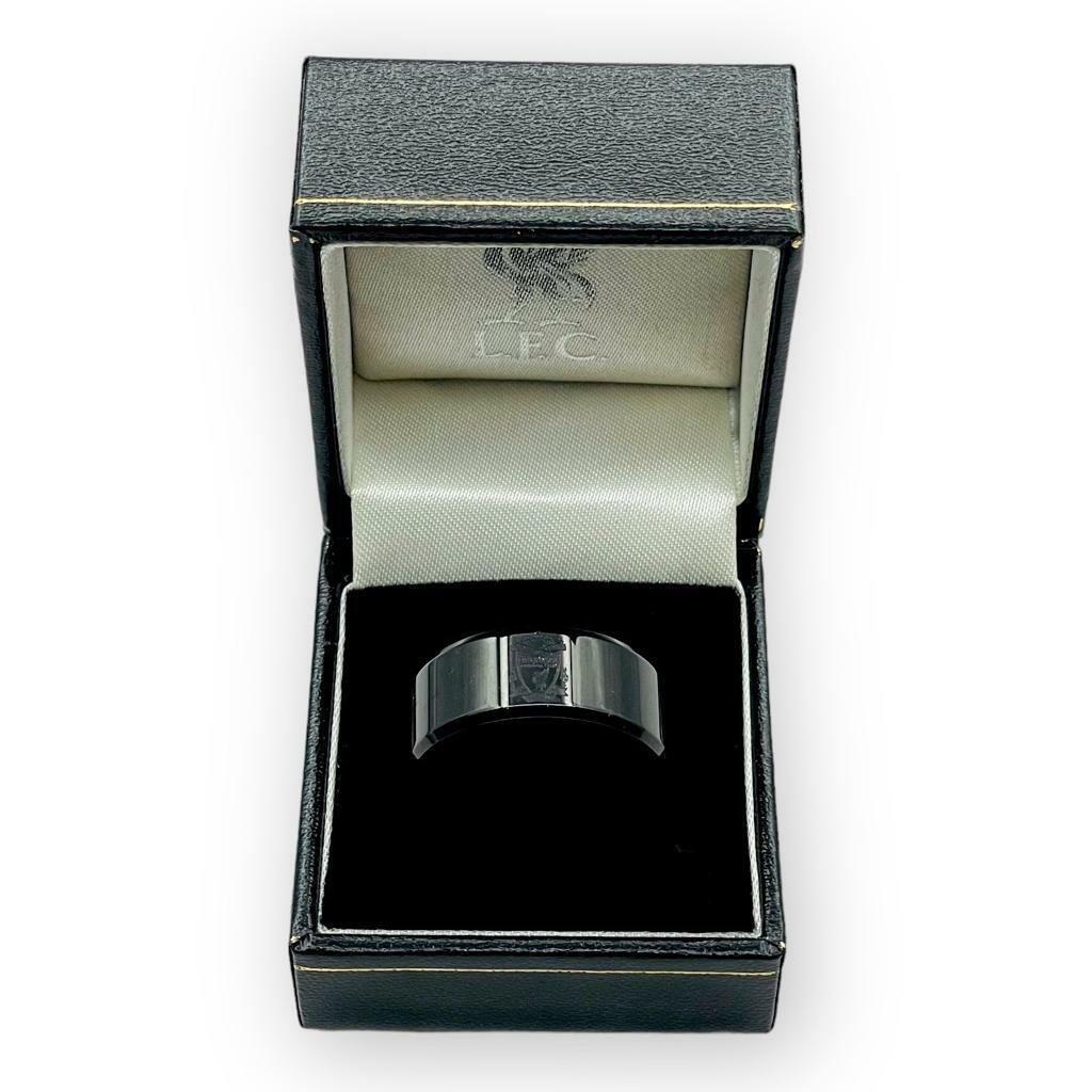 利物浦全黑色傳統會徽戒指