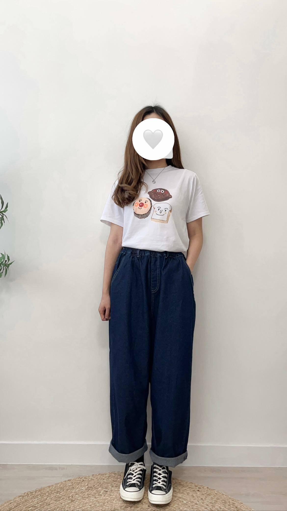 現貨 | 明線直腳牛仔闊褲