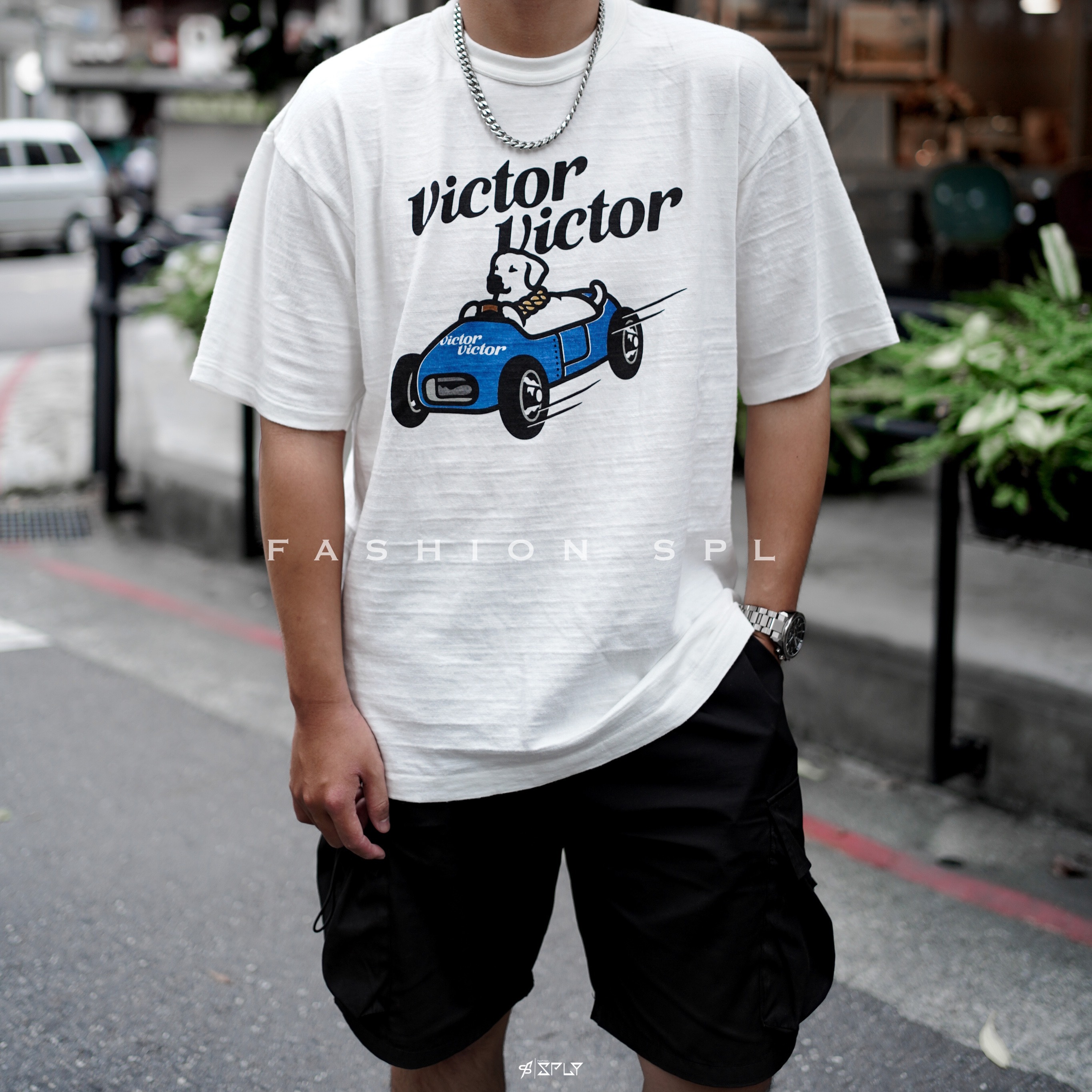 HUMAN MADE x Victor Victor T-Shirt White