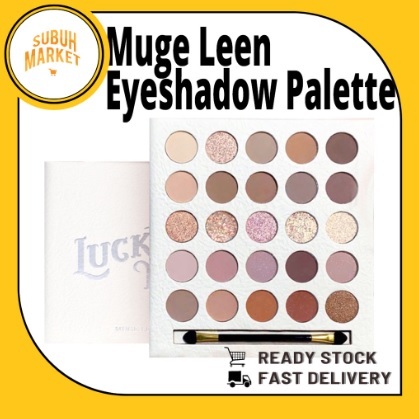 MUGE LEEN Lucky Me 25 Color Eyeshadow Palette Makeup Co