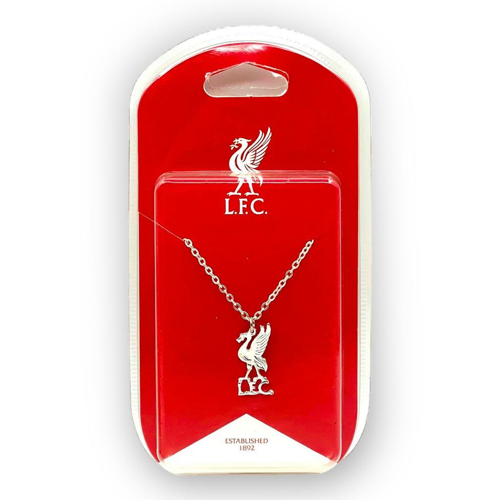 利物浦純銀色LFC會徽頸鍊