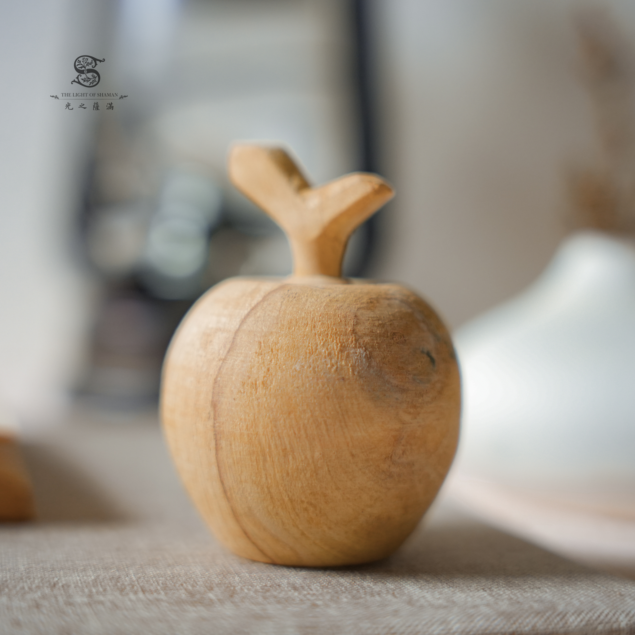 印加聖木蘋果聞香聚寶盆 純手工製作-光之薩滿