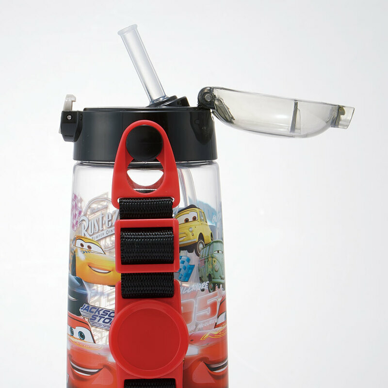 2023款 Skater 反斗車王兒童彈蓋吸管透明水樽480ml