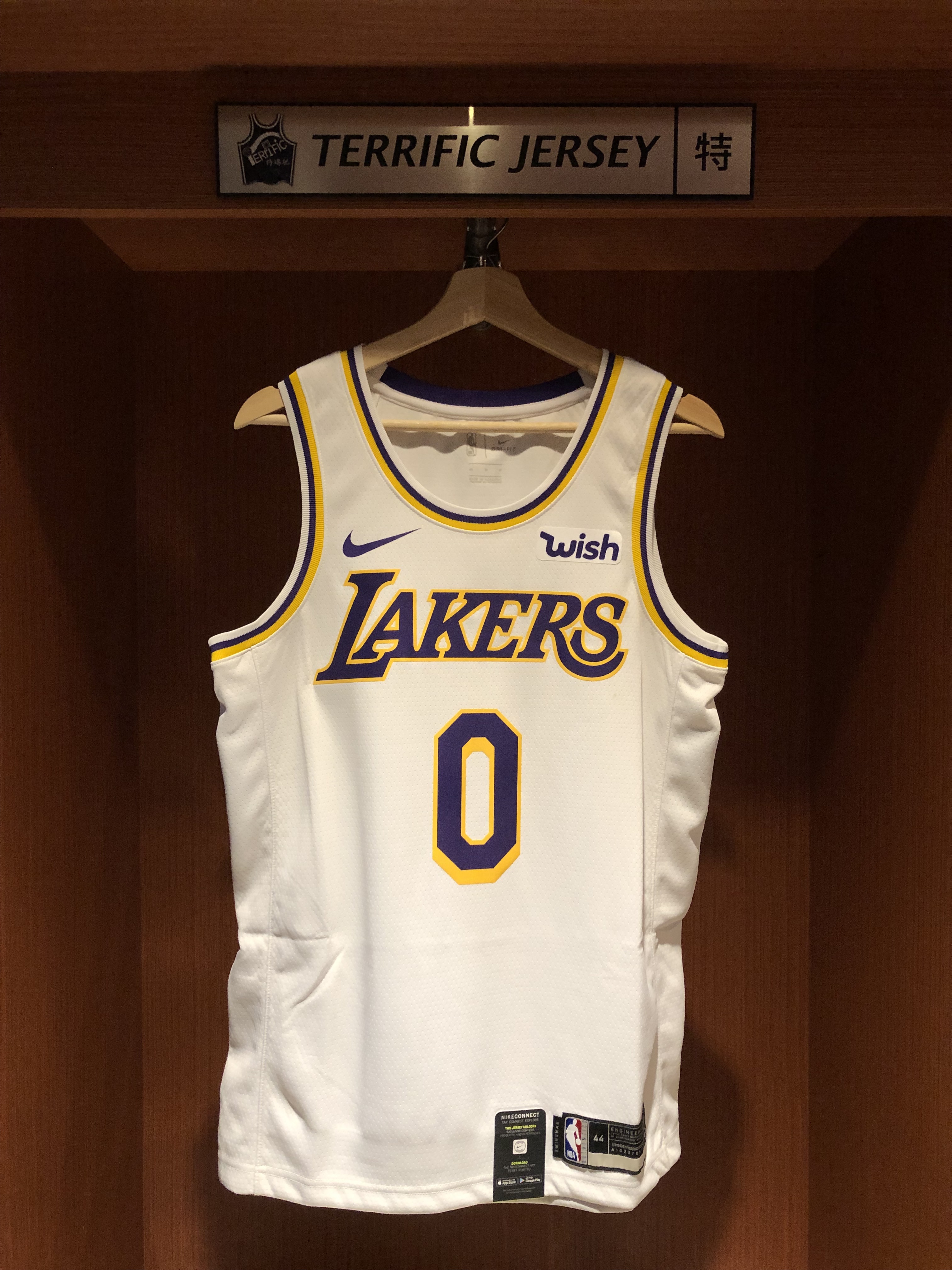 NBA球衣 Kyle Kuzma 洛杉磯湖人白 Association Nike Swingman 球迷版 熱轉印 含贊助商標 全新