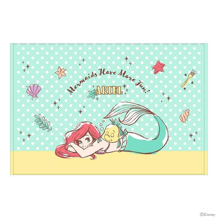 美人魚 兒童上水毛巾