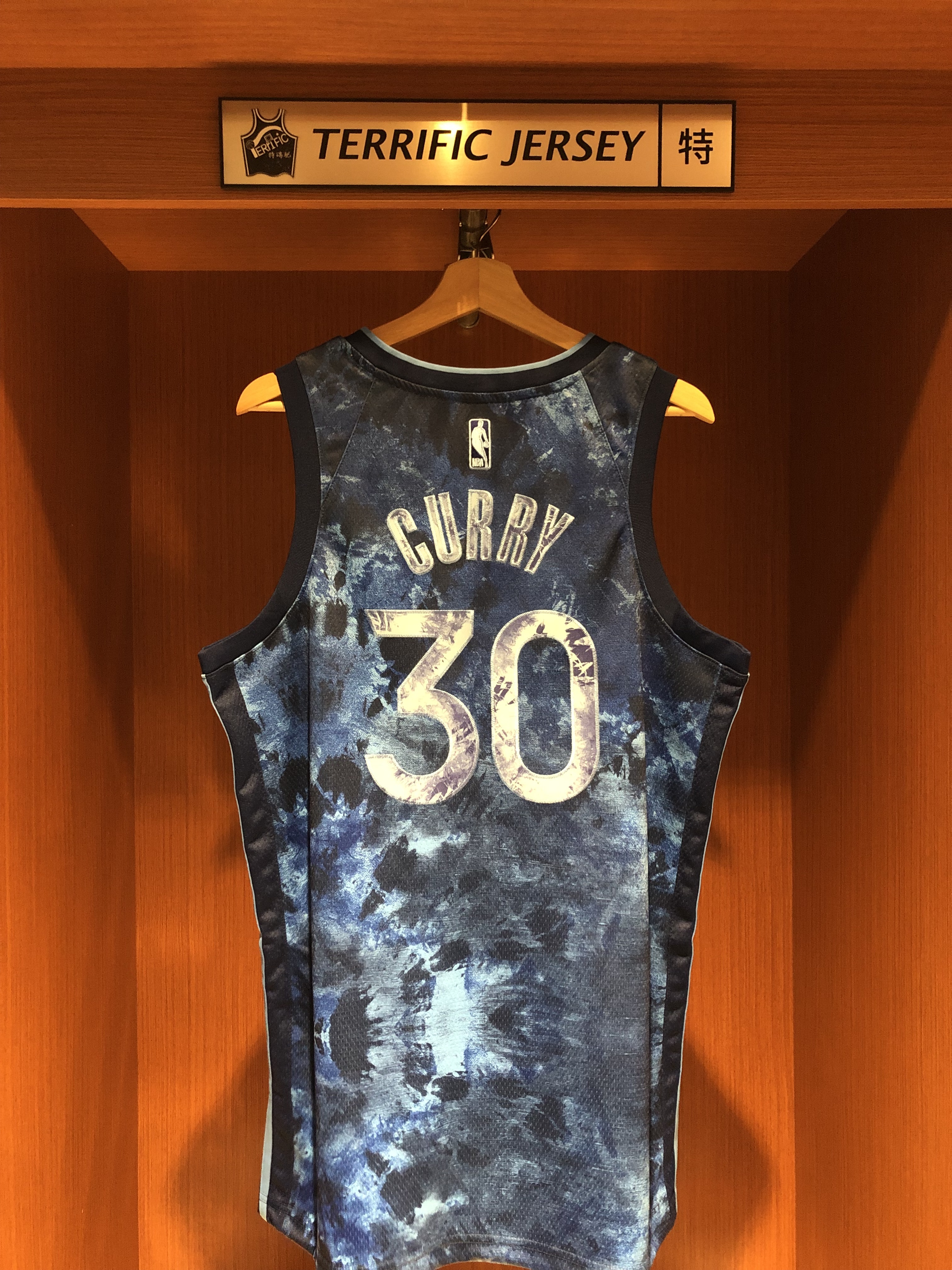 NBA球衣 Stephen Curry 金州勇士 MVP Creative 藍 Select Nike Swingman 球迷版 電繡 全新