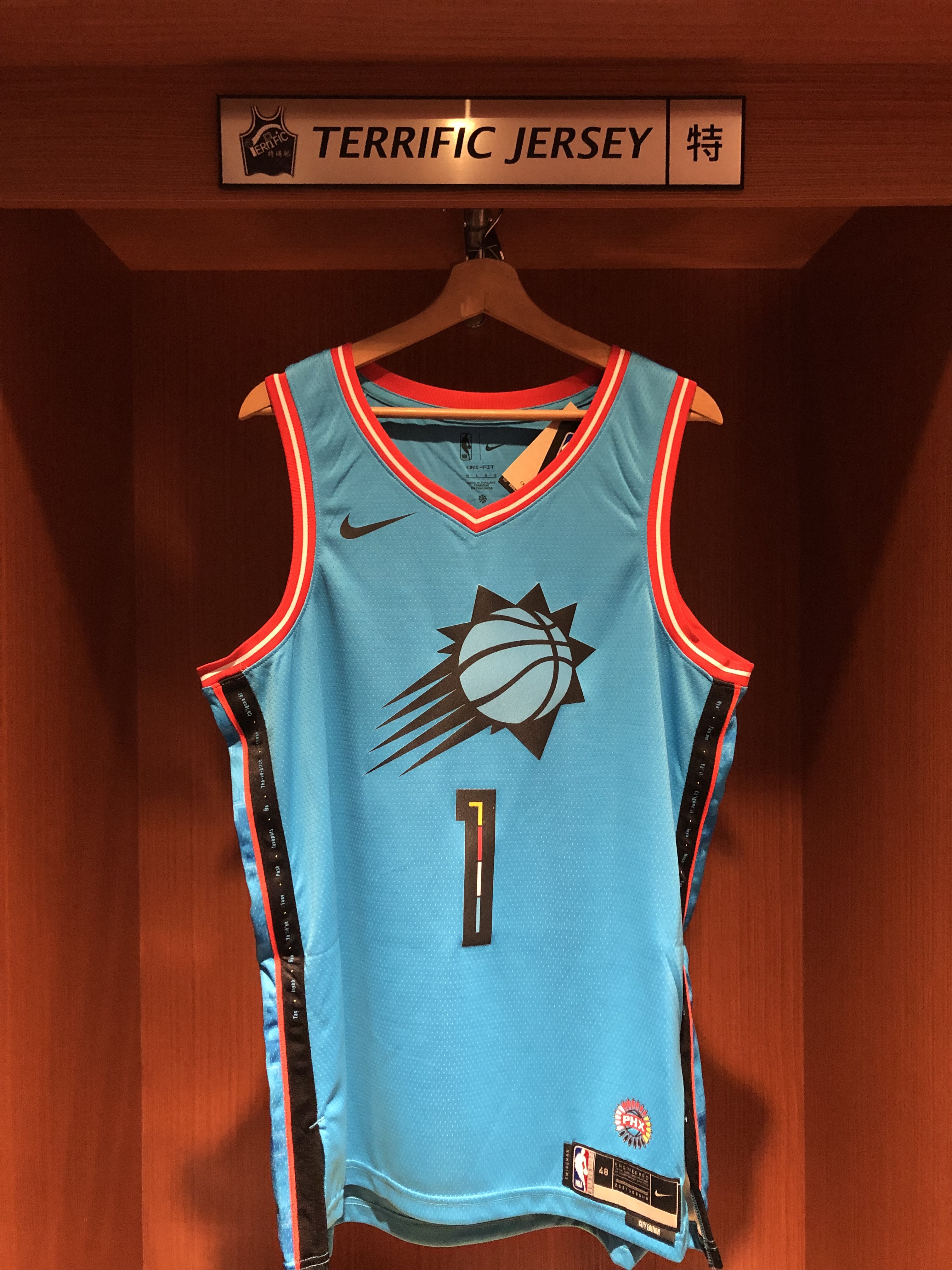 NBA球衣 Devin Booker 鳳凰城太陽城市 City Nike Swingman 球迷版 熱轉印 全新