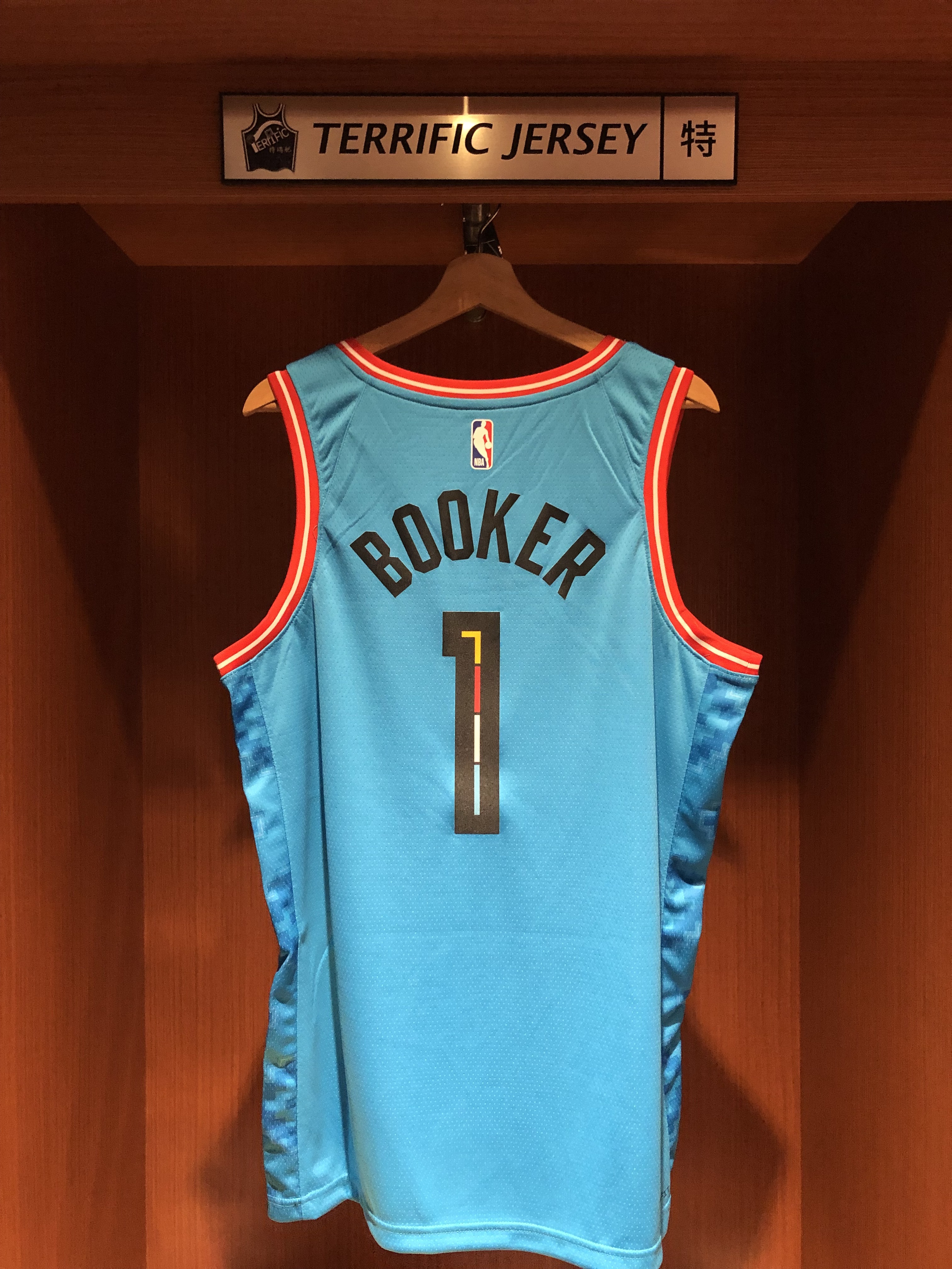 NBA球衣 Devin Booker 鳳凰城太陽城市 City Nike Swingman 球迷版 熱轉印 全新