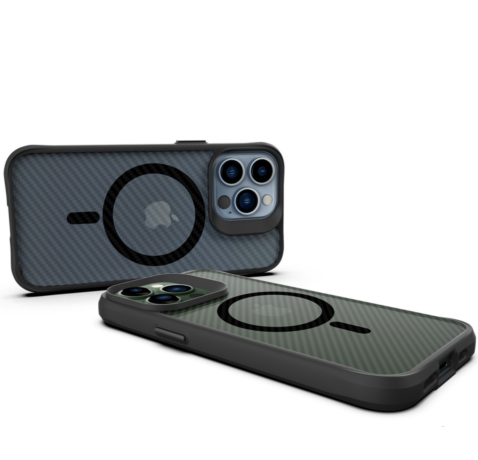 【Combat碳纖磁石殼】 懸浮邊角 SPT防摔技術 iPhone 14/14Pro/14Plus/14pro Max