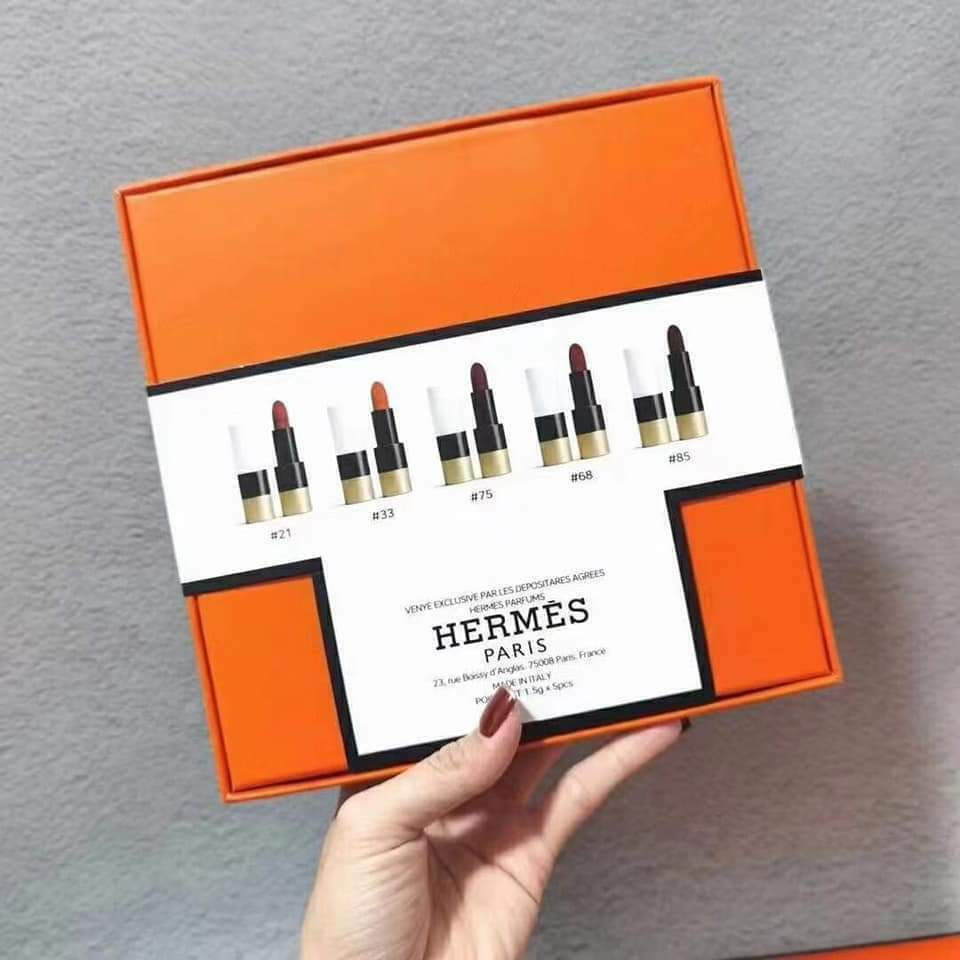 Hermes 禮盒唇膏五件套💄🎁