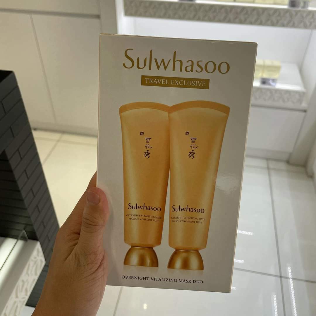 雪花秀與潤面膜兩件套120ml x2