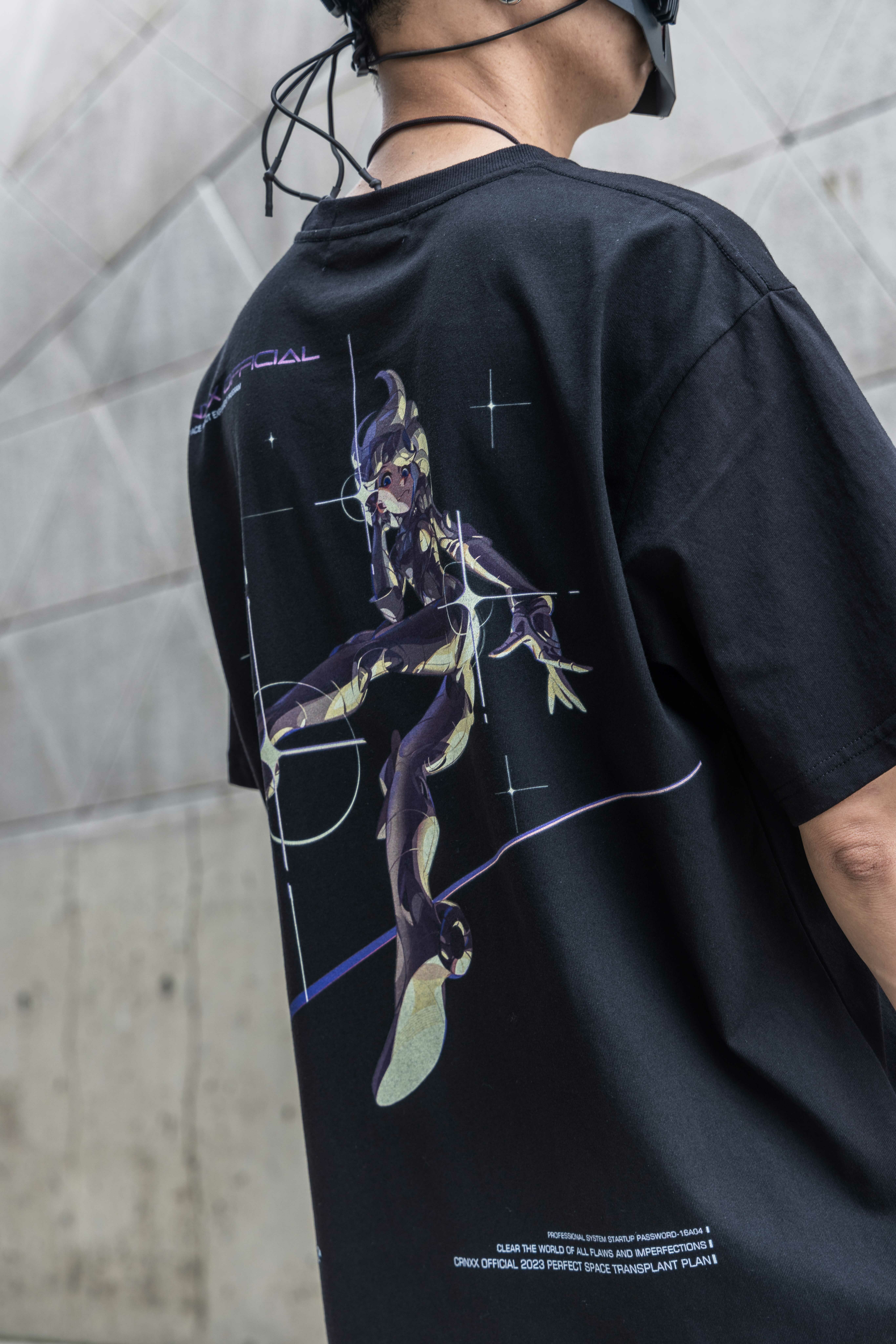 TCX27-23 人造機器人夢幻空間主題短袖