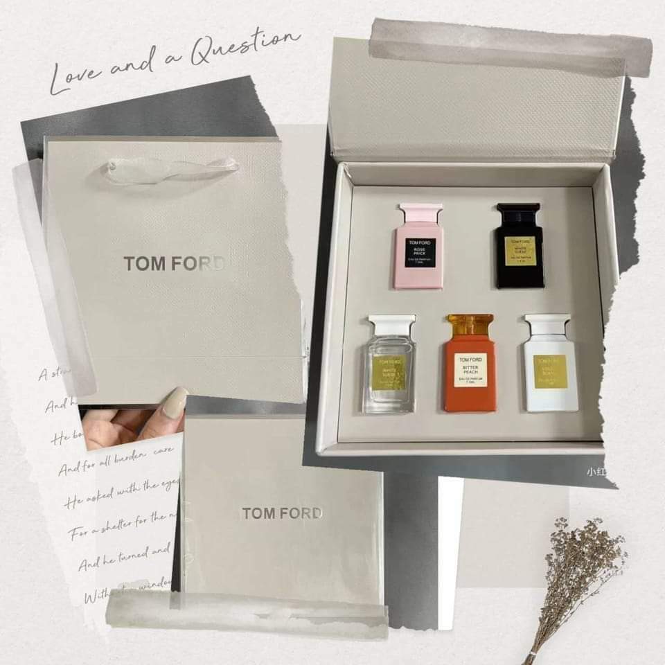 Tom Ford迷你香水五件套灰色版
