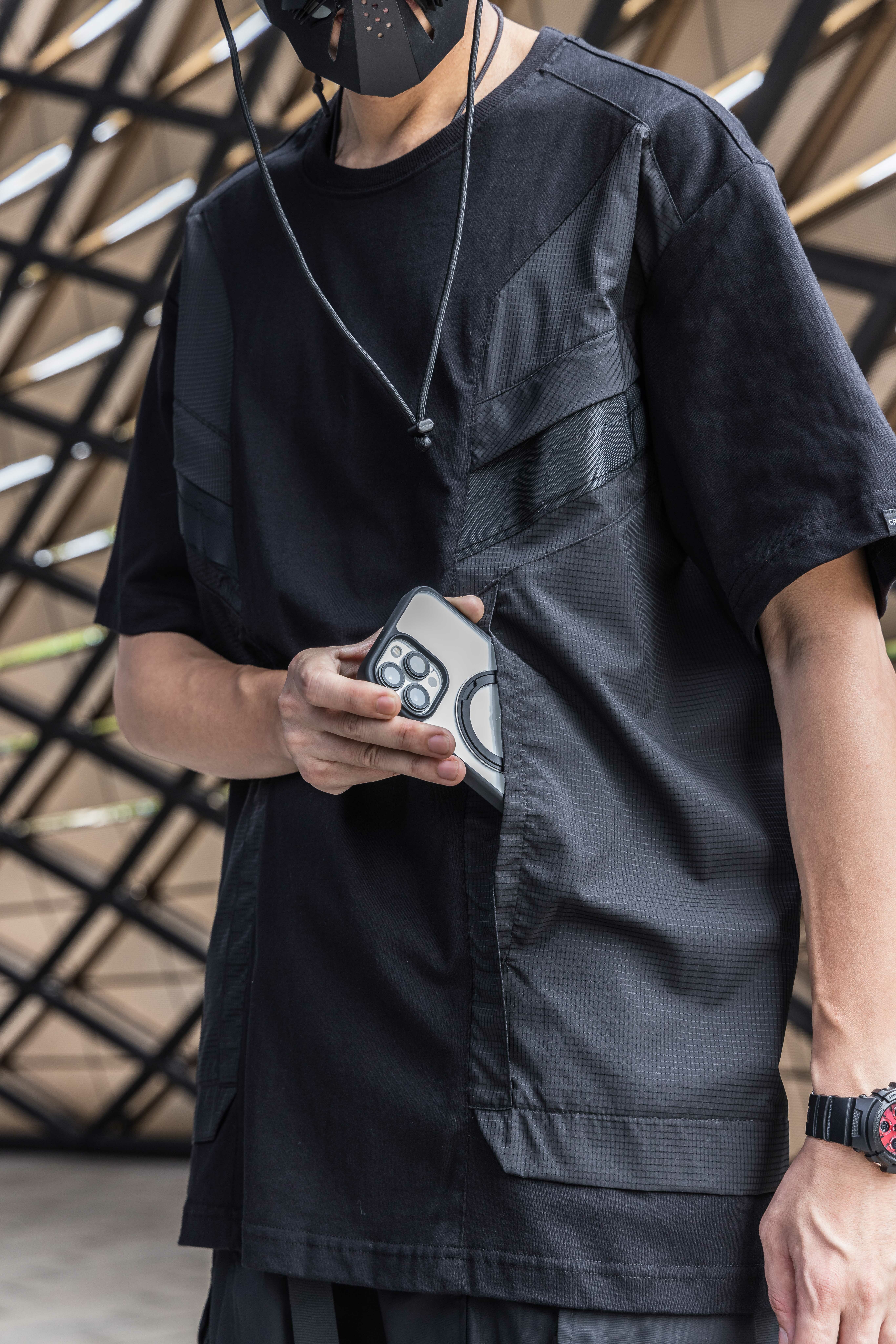 TCX30-23 戶外機能結構透氣短袖