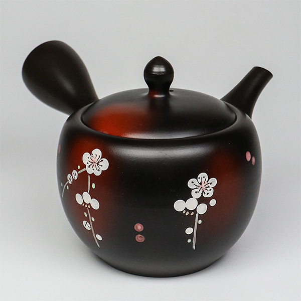 【春秋】窯變棗形枝垂櫻 橫手急須0.38L