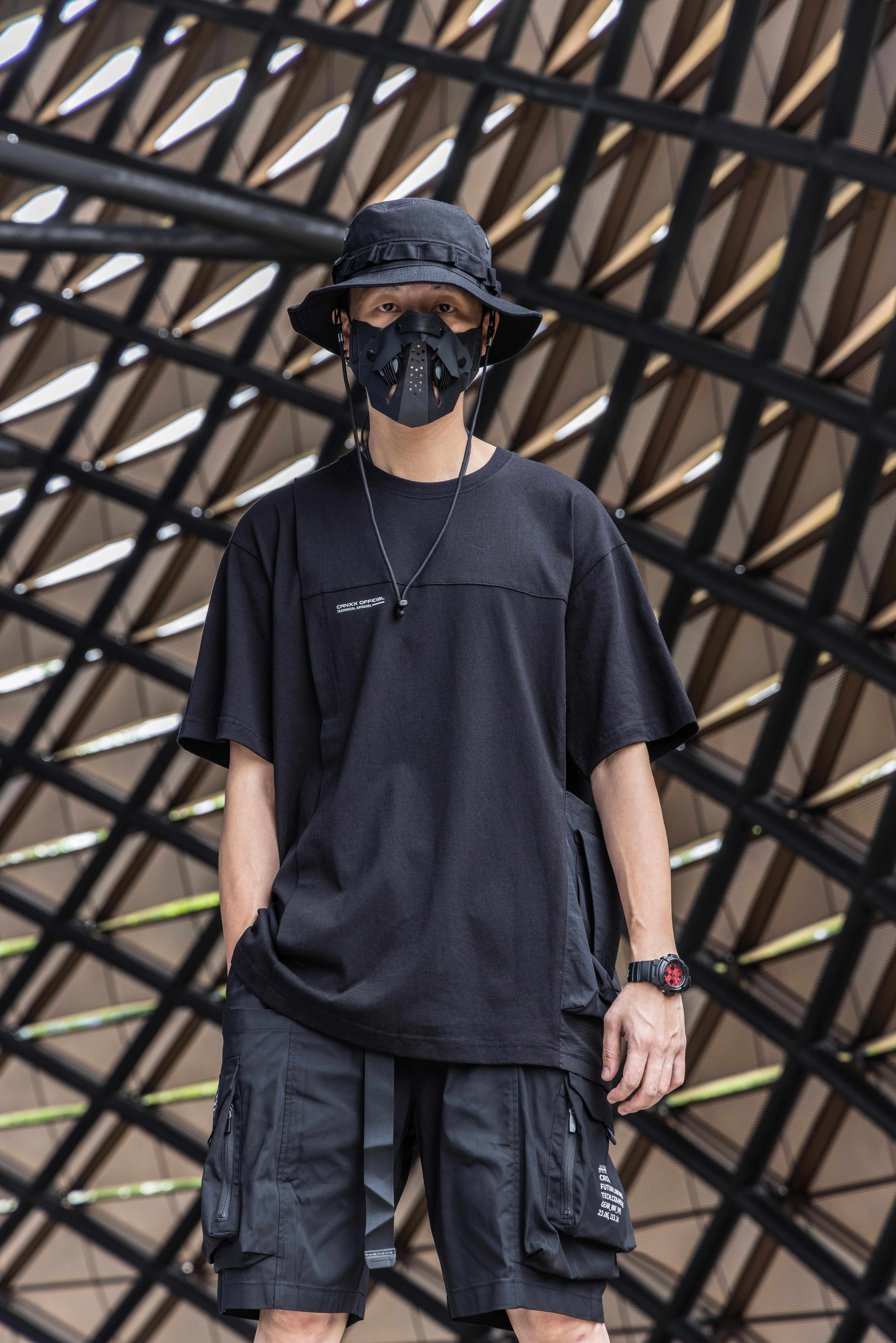 TCX31-23 戶外機能分層立體口袋透氣短袖