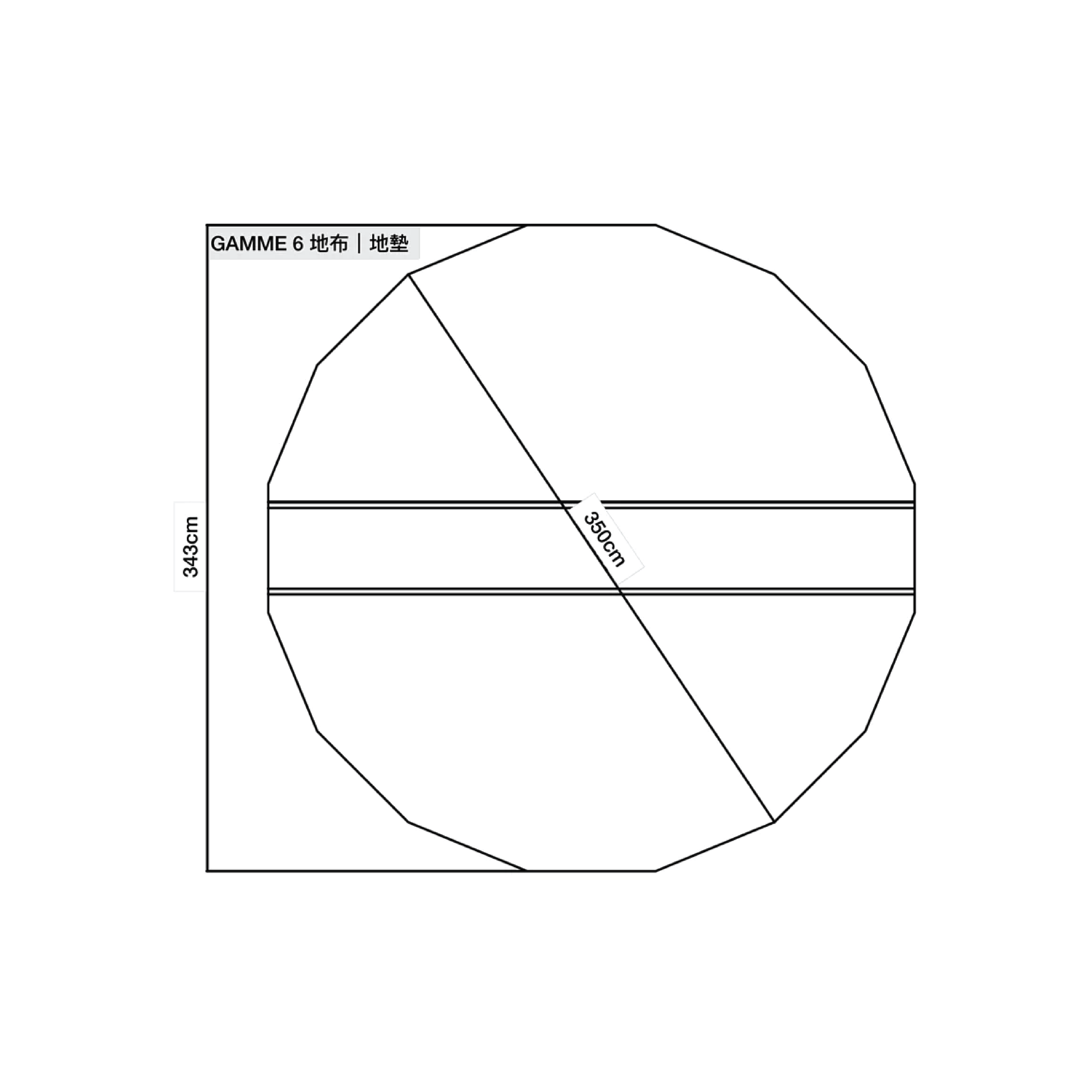 Nortent｜Gamme 6 台製地墊