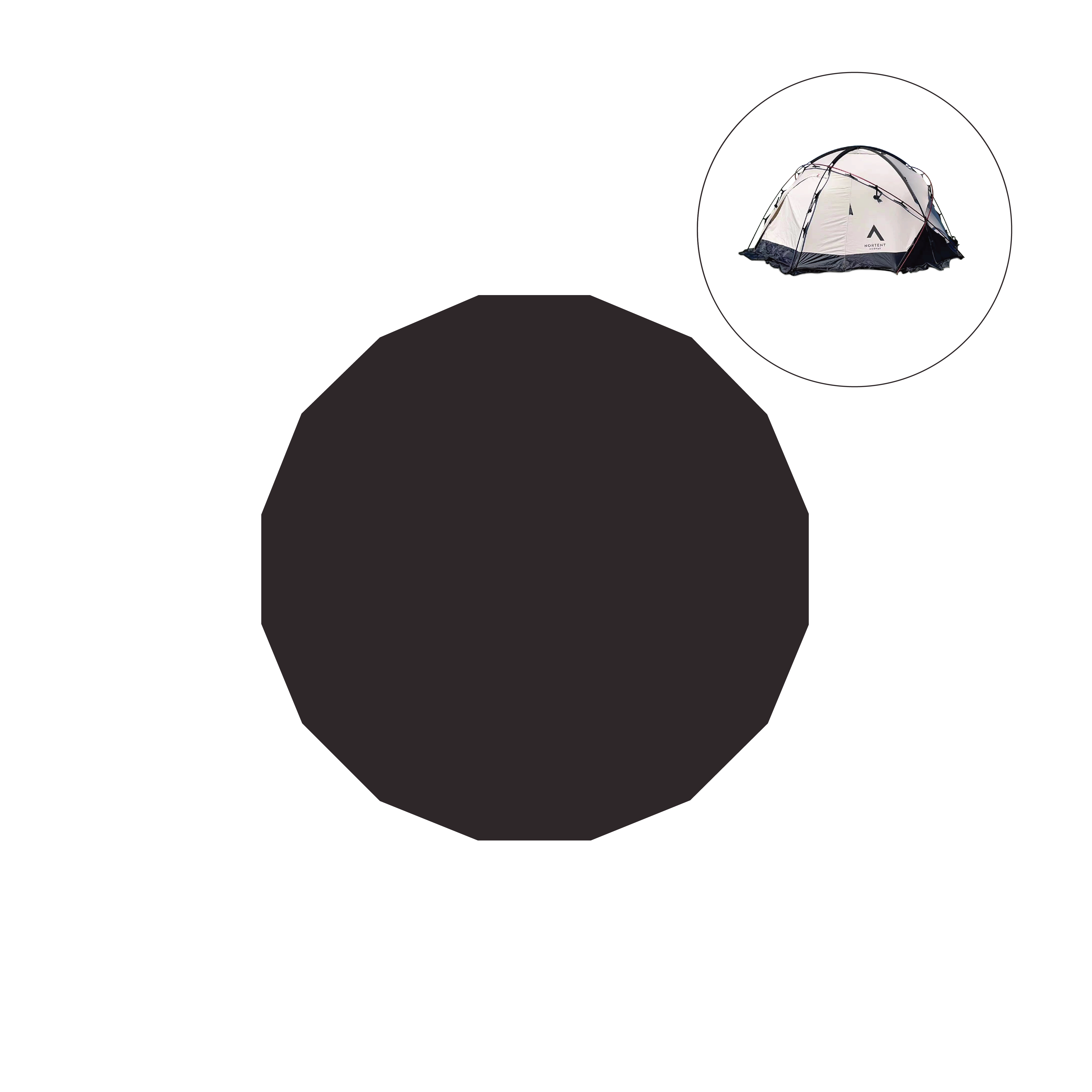 Nortent｜Gamme 6 台製地墊