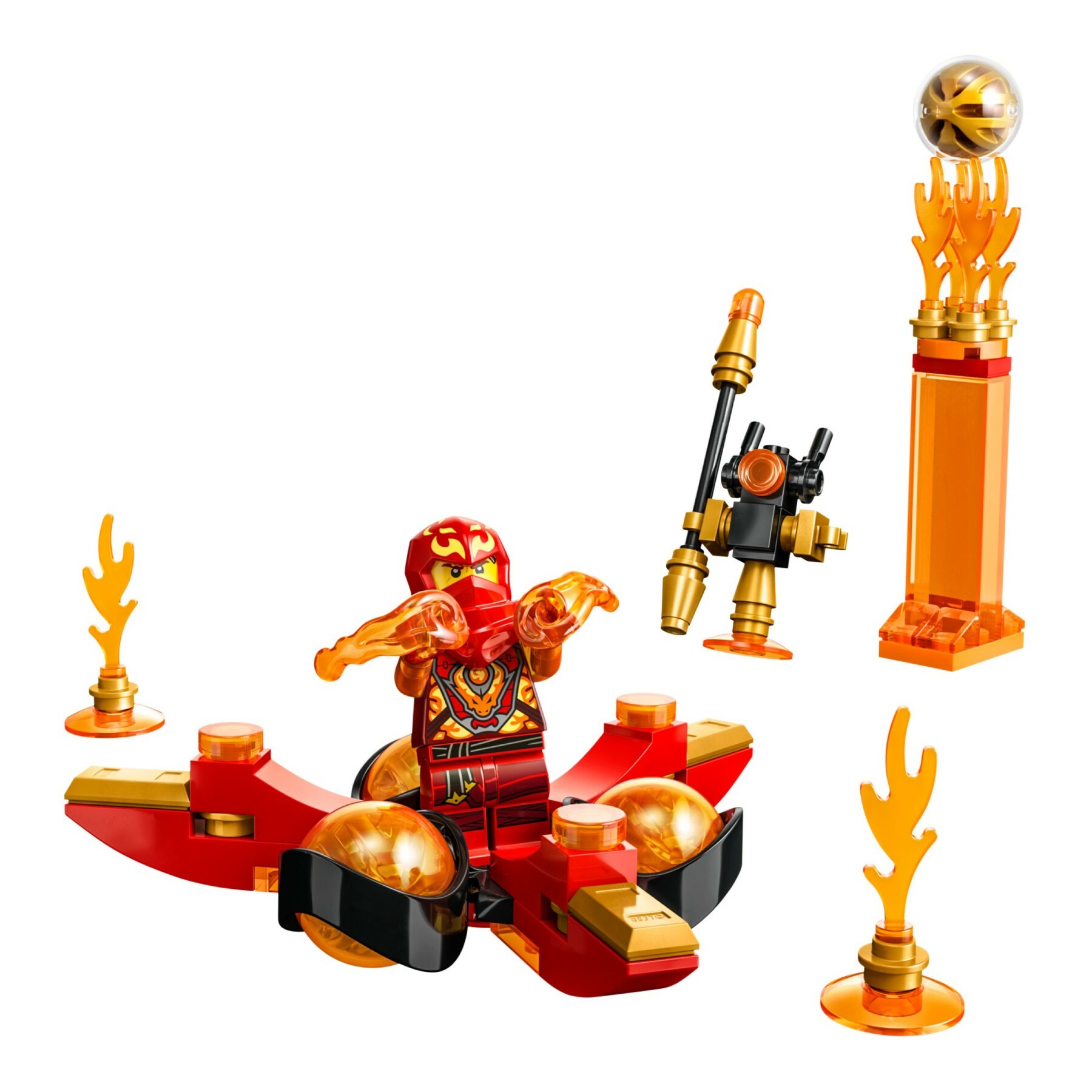 71777 - Kai's Dragon Power Spinjitzu Flip