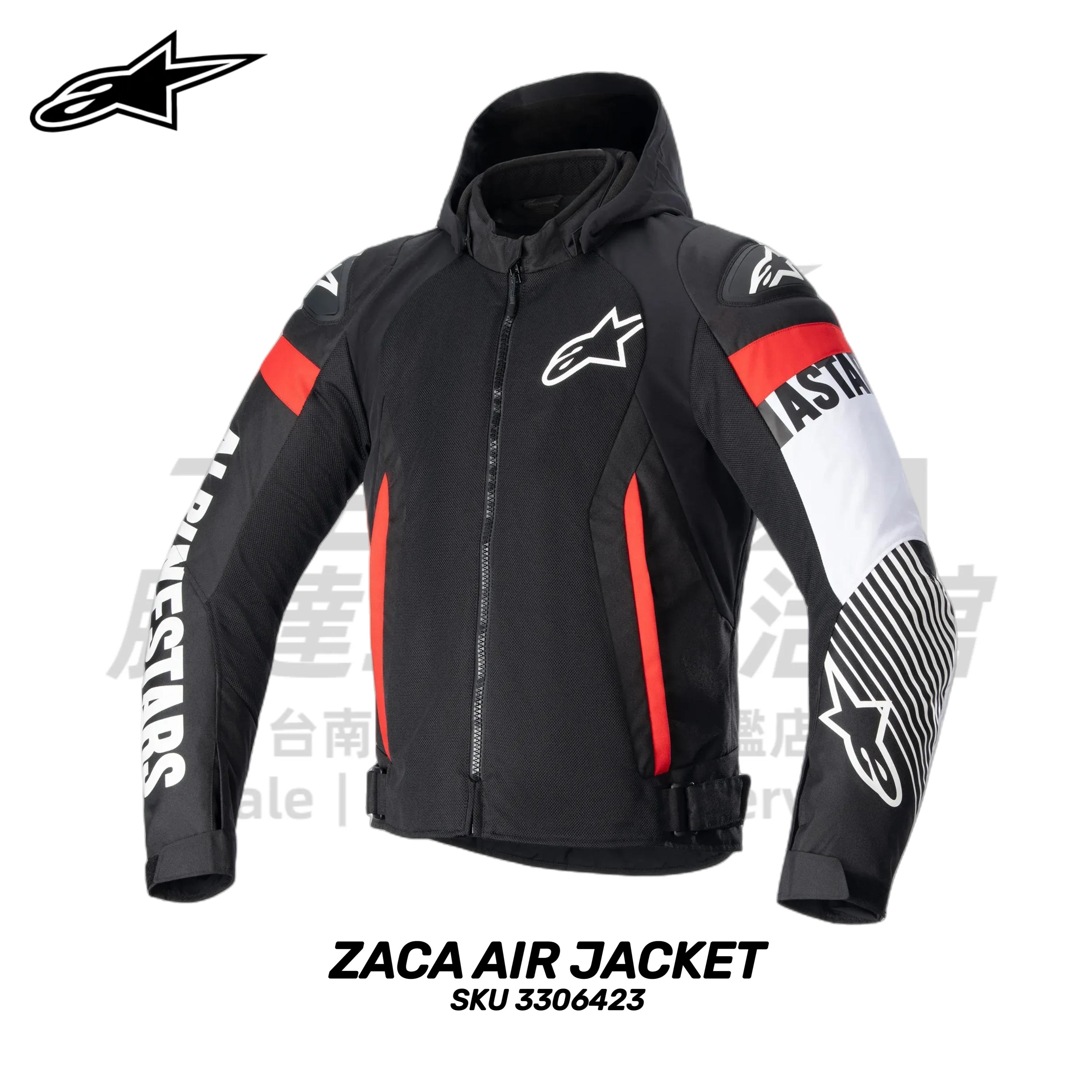 alpinestars ZACA AIR JACKET 網眼防摔外套