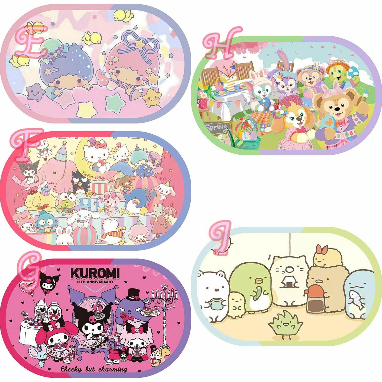 卡通硅藻土吸水軟地墊#2300173