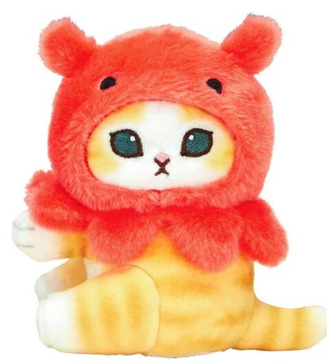 Mofusand 抱抱公仔(手部有磁力) 章魚貓