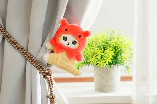 Mofusand 抱抱公仔(手部有磁力) 章魚貓