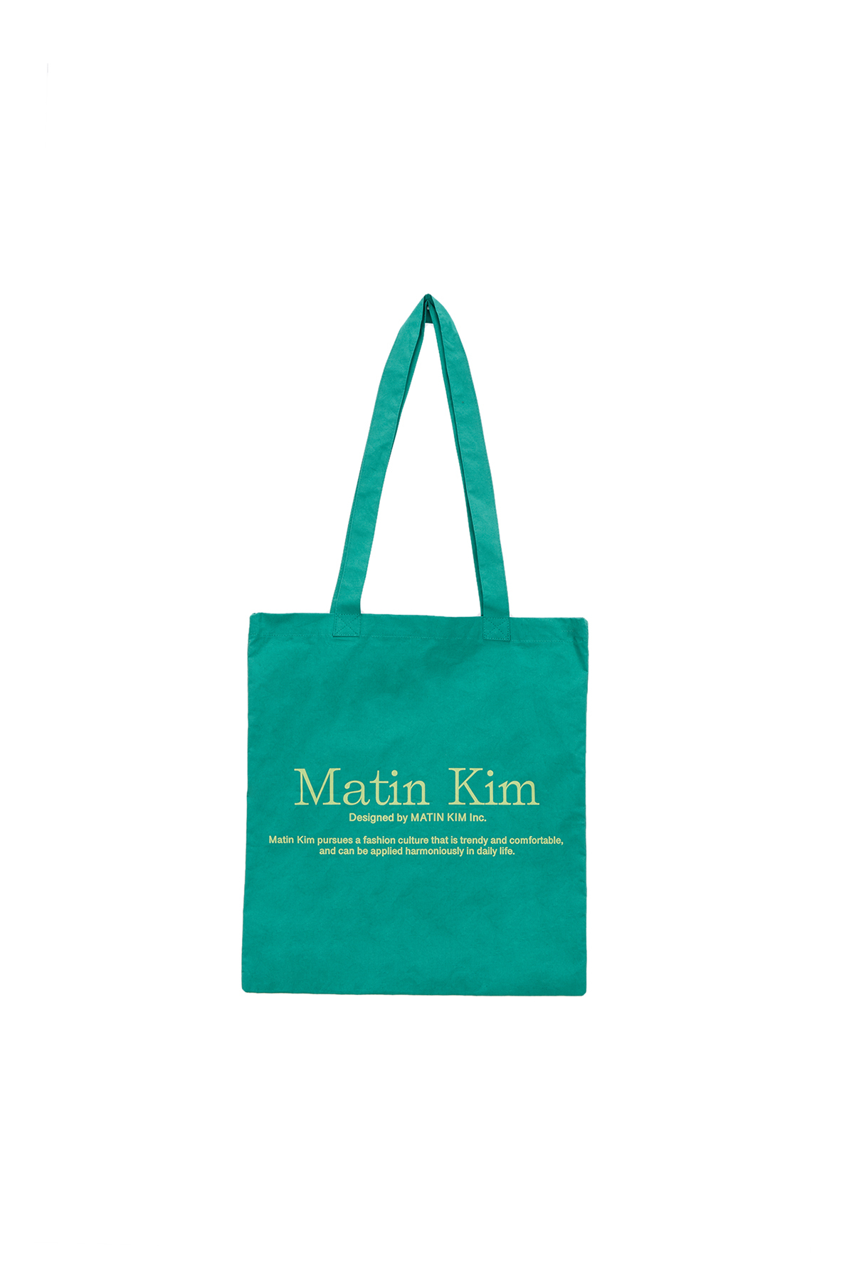 MATIN KIM POPPIN ECOBAG GREEN