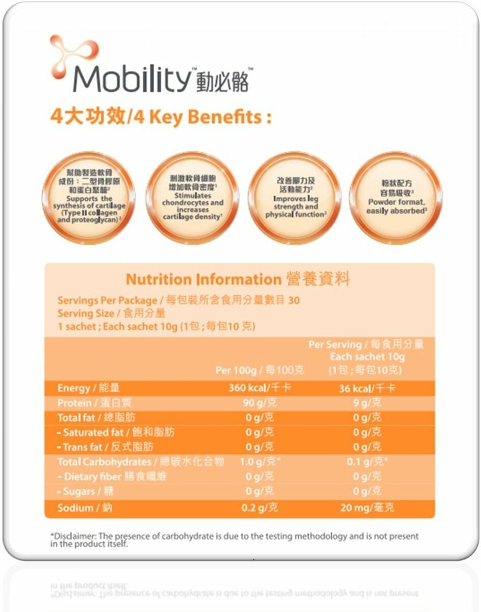 Sanofi 動必骼 Mobility 生物活性 (骨膠原蛋白肽) 30s