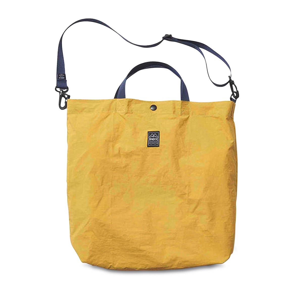 日本OMCC 兩用防水環保袋-芥末黃拼深藍 -SS0001-MUS