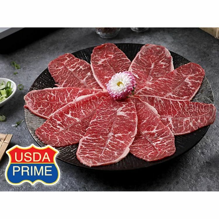 US Prime Grade Oyster Blade Sliced, Hotpot Cut (200g/pack)