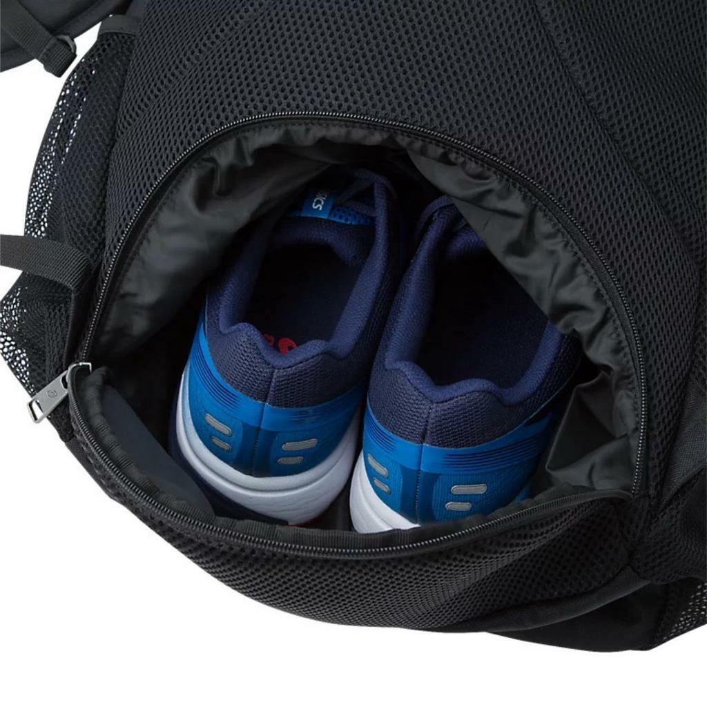 Asics Backpack 35L Unisex Sports Casual Backpack Bag Black