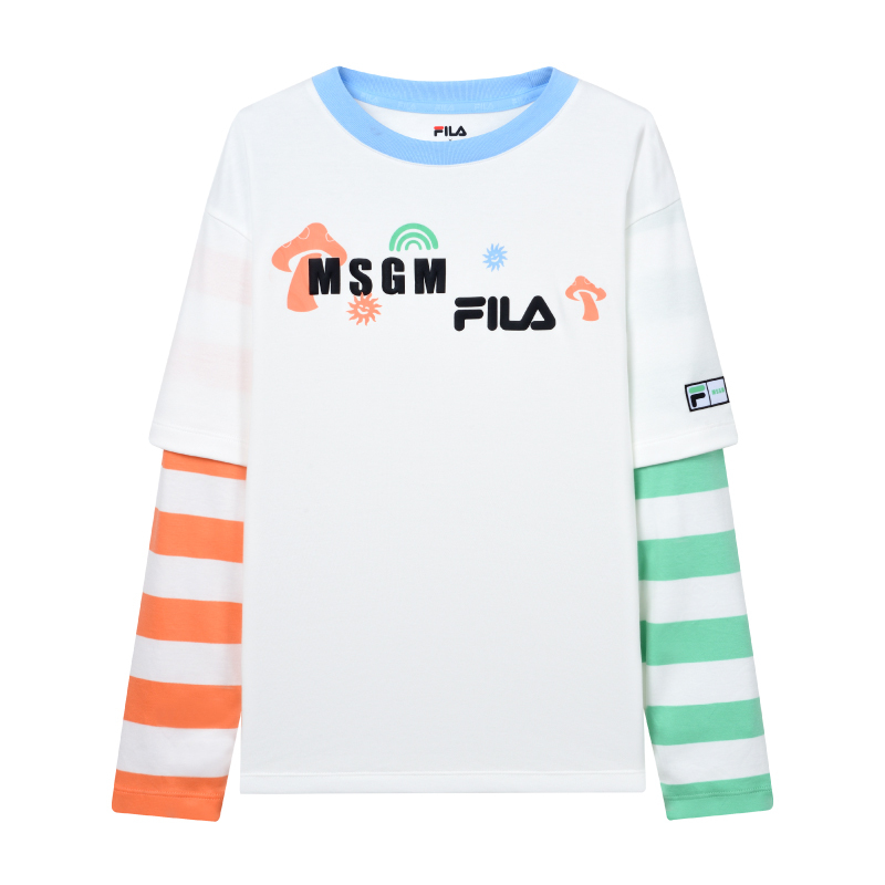 FILA KIDS x MSGM 長袖全棉T 裇